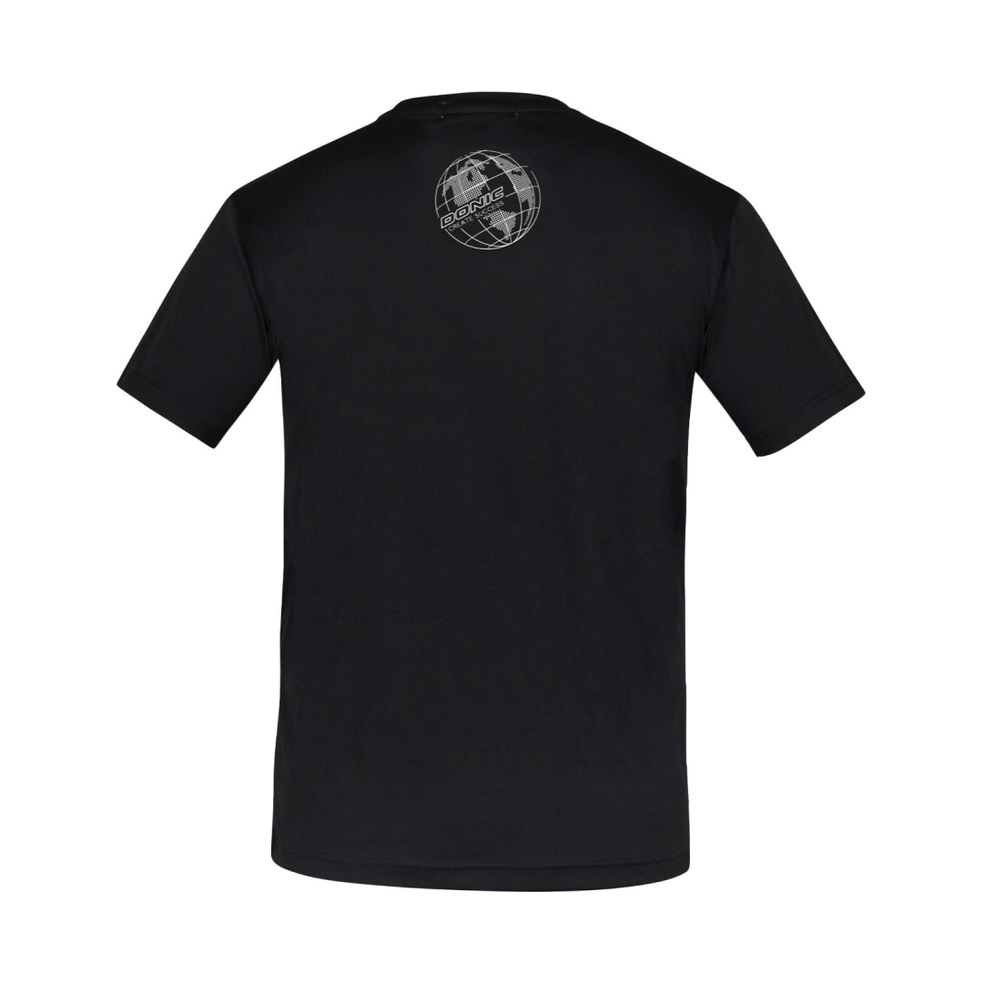 T-shirt Dragon svart/gul